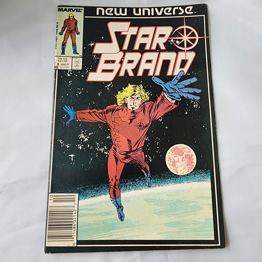 Marvel Star Brand Comic Book New Universe Issue #1 1986 Vintage Collector FN Key